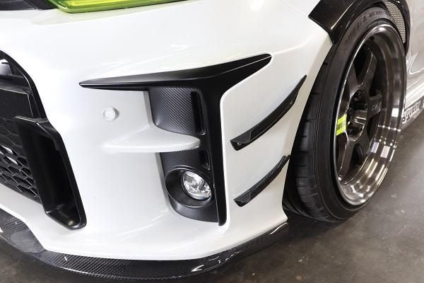 Garage Vary | Front Canards Plain Weave Carbon for Toyota GR Yaris (GXPA16) - Image 2