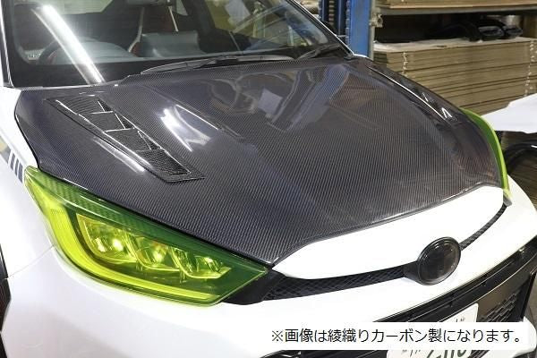 Garage Vary | Hood Plain Weave Carbon for Toyota GR Yaris (GXPA16) - Image 4
