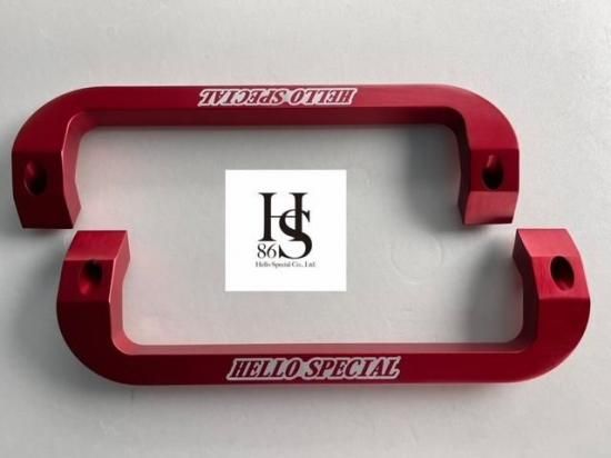 Hello Special | Assist Grip Set - Red for Daihatsu Hijet Truck (S500P / S510P Late Model) - photo 1