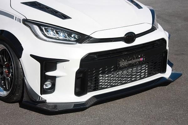 Garage Vary | Glide Lip Spoiler Twill Weave Carbon for Toyota GR Yaris (GXPA16) - Image 2