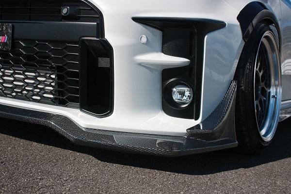 Garage Vary | Glide Lip Spoiler Twill Weave Carbon for Toyota GR Yaris (GXPA16) - Image 3