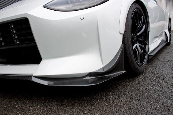 Garage Vary | Glide Lip Spoiler Plain Weave Carbon for Nissan 400Z (RZ34) - Image 3