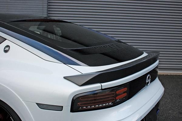 Garage Vary | Rear Spoiler Plain Weave Carbon for Nissan 400Z (RZ34)