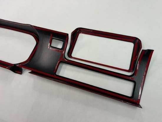 Hello Special | 2-Piece Meter Surround Cover Set - Carbon Look for Daihatsu Hijet Truck Extra / Jumbo Extra (S500P / S510P Late Model) - photo 4