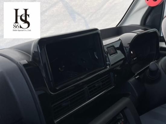Hello Special | 2-Piece Meter Surround Cover Set - Piano Black for Daihatsu Hijet Truck Extra / Jumbo Extra (S500P / S510P Late Model) - photo 1