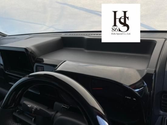 Hello Special | 2-Piece Meter Surround Cover Set - Piano Black for Daihatsu Hijet Truck Extra / Jumbo Extra (S500P / S510P Late Model) - photo 3