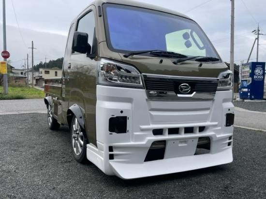 Hello Special | Late Model Conversion Front Bumper for Daihatsu Hijet Truck Jumbo (S500P / S510P Early Model) - photo 4