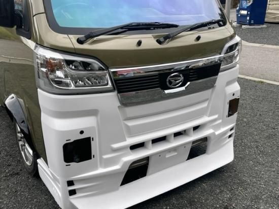 Hello Special | Late Model Conversion Front Bumper for Daihatsu Hijet Truck (S500P / S510P Early Model) - photo 2