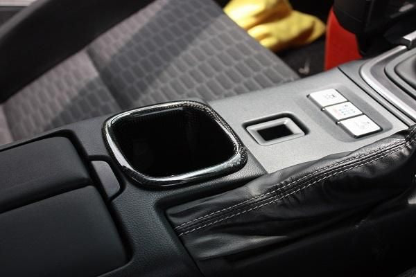 Garage Vary | Drink Holder Plain Weave Carbon for Toyota GR86 (ZN8) - Image 2