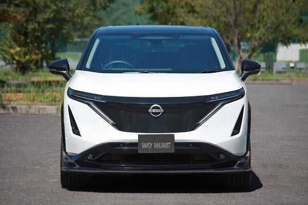 Garage Vary | Glide Lip Spoiler Twill Weave Carbon for Nissan Ariya (FE0) - Image 2