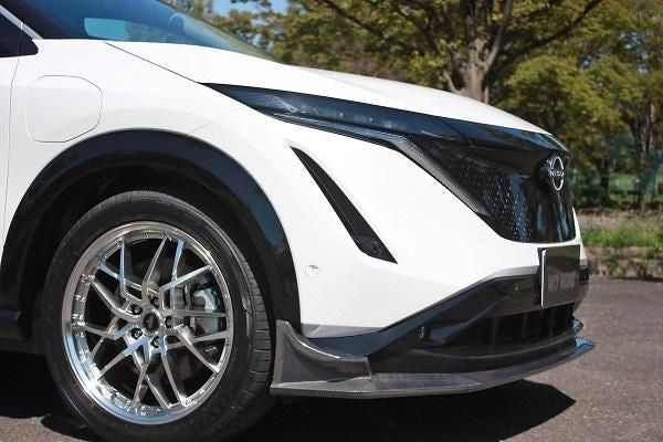 Garage Vary | Glide Lip Spoiler Twill Weave Carbon for Nissan Ariya (FE0) - Image 6