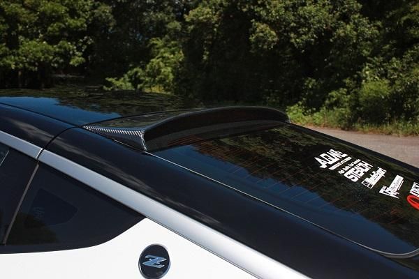 Garage Vary | Rear Roof Spoiler Twill Weave Carbon for Nissan 400Z (RZ34)