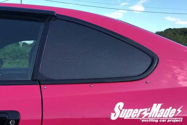 Super Made | Carbon Fiber Rear Quarter Covers for Nissan Silvia S15