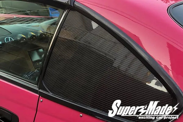 Super Made | Carbon Fiber Rear Quarter Covers for Nissan Silvia S15