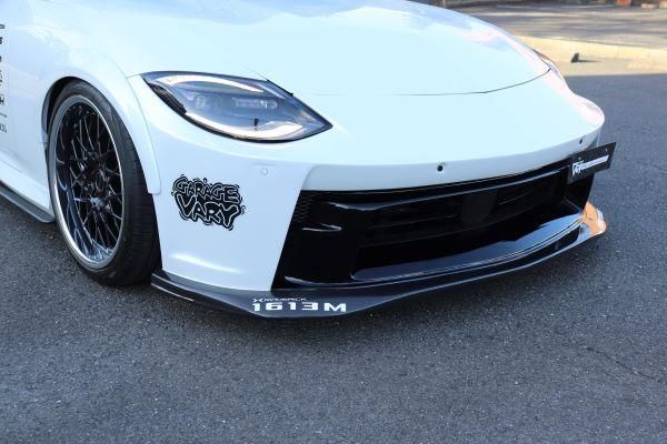Garage Vary | Front Lip Spoiler for Garage Vary Aero Bumper Twill Weave Carbon for Nissan 400Z (RZ34) - Image 4
