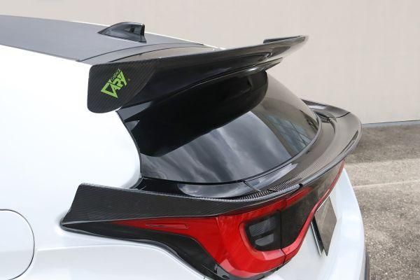 Garage Vary | Gate Spoiler Twill Weave Carbon for Toyota GR Yaris Kouki (GXPA16) - Image 4
