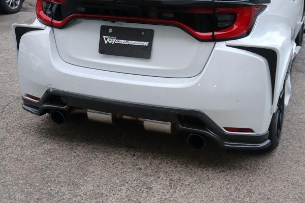 Garage Vary | Rear Diffuser Twill Weave Carbon for Toyota GR Yaris Kouki (GXPA16)