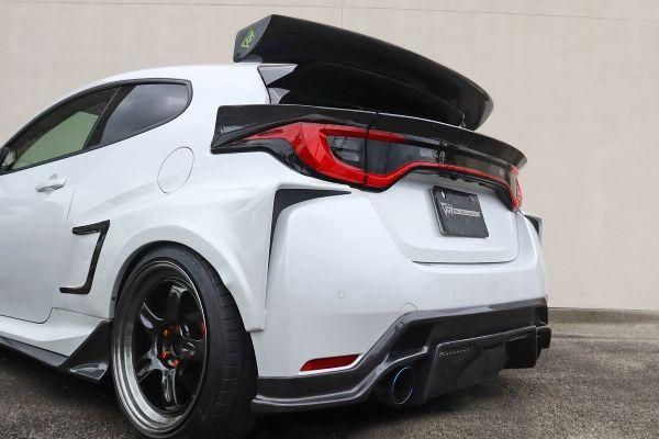 Garage Vary | Center Diffuser Twill Weave Carbon for Toyota GR Yaris Kouki (GXPA16) - Image 7