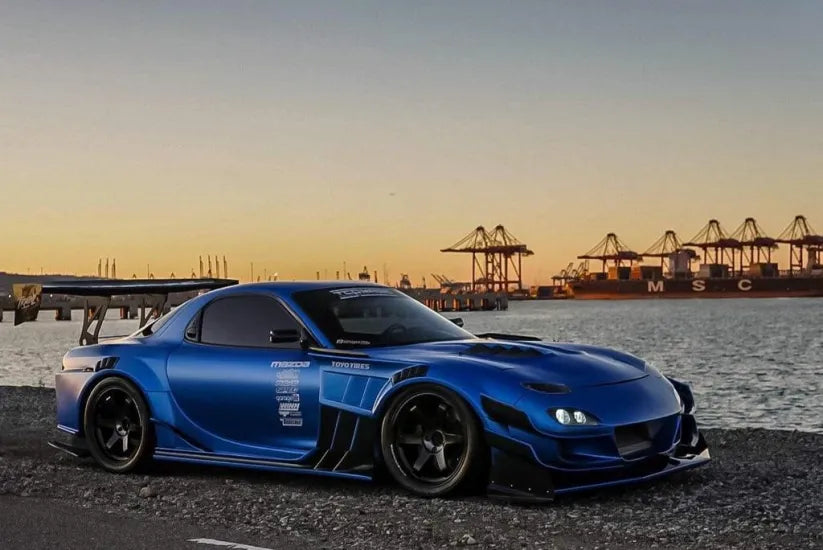 TCP Magic | Wide Body Kit Type TT Version 2 CF Version For Mazda RX7 (FD3S)