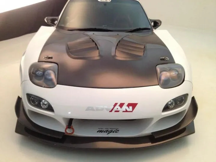 TCP Magic | G-FACE Front Bumper Canard Type GT FRP For Mazda RX7 (FD3S)