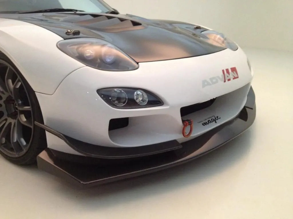 TCP Magic | G-FACE Front Bumper Canard Type GT FRP For Mazda RX7 (FD3S)