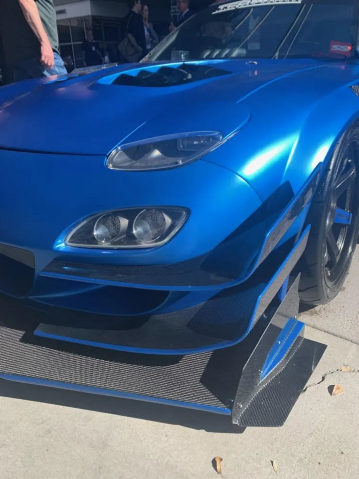 TCP Magic | Front Bumper Upper Canard Type TT FRP For Mazda RX7 (FD3S)