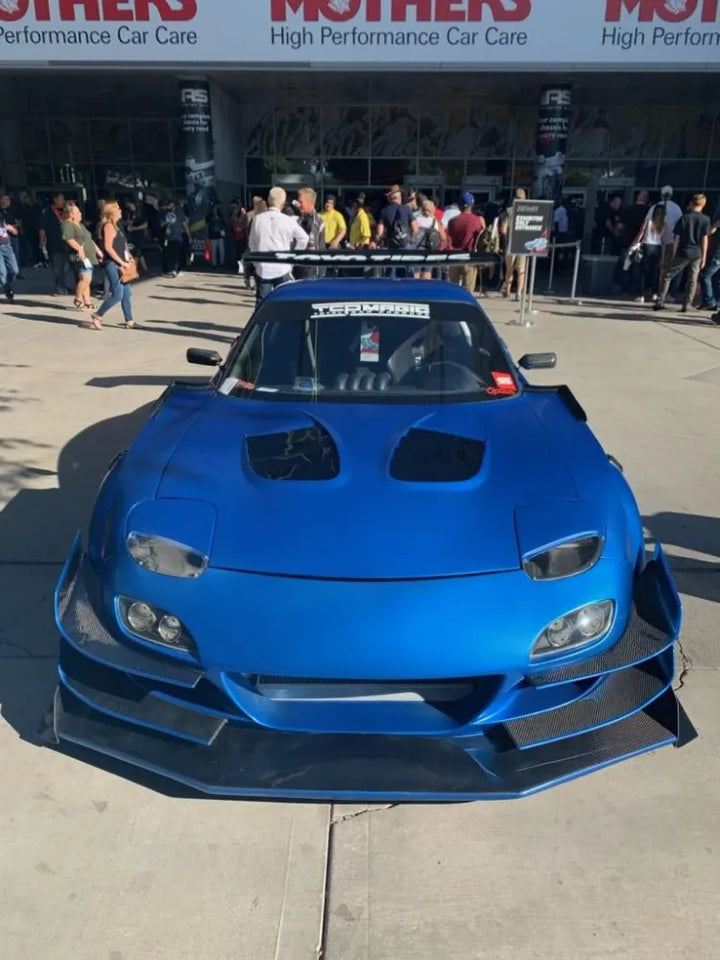 TCP Magic | Front Bumper Upper Canard Type TT FRP For Mazda RX7 (FD3S)