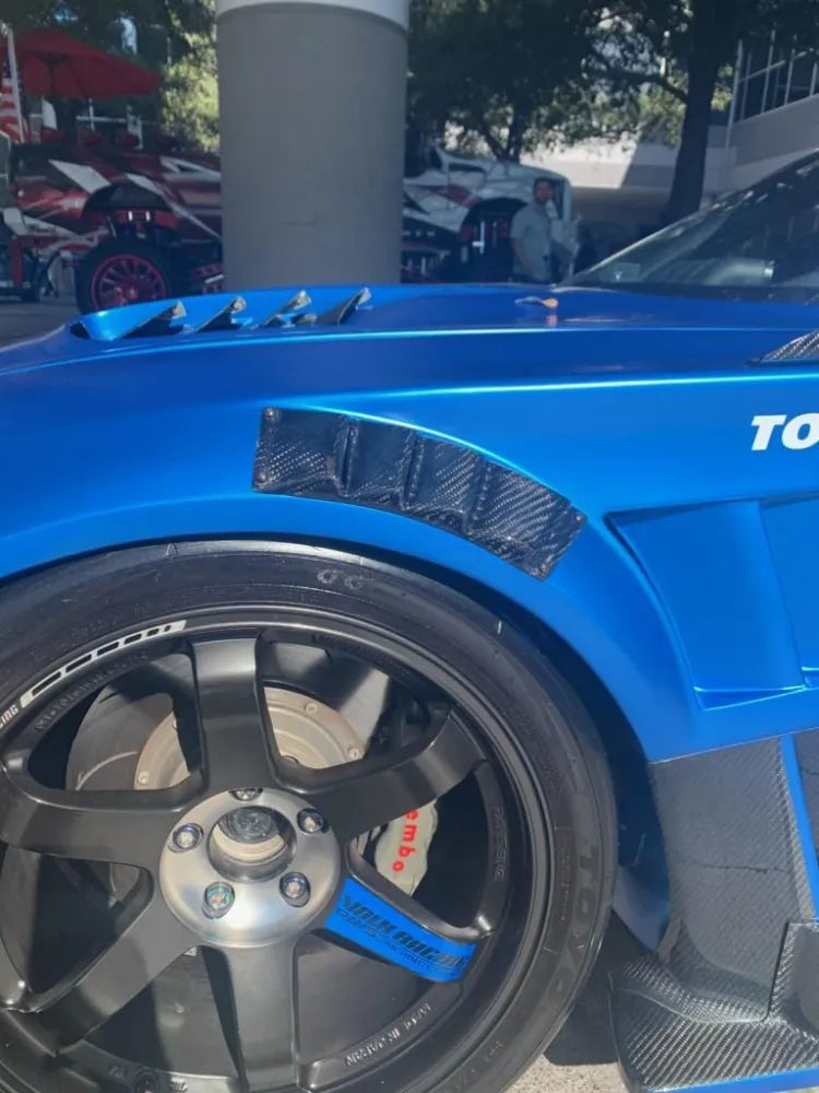 TCP Magic | Front Fender Duct Type TT Full Carbon Fiber For Mazda RX7 (FD3S)