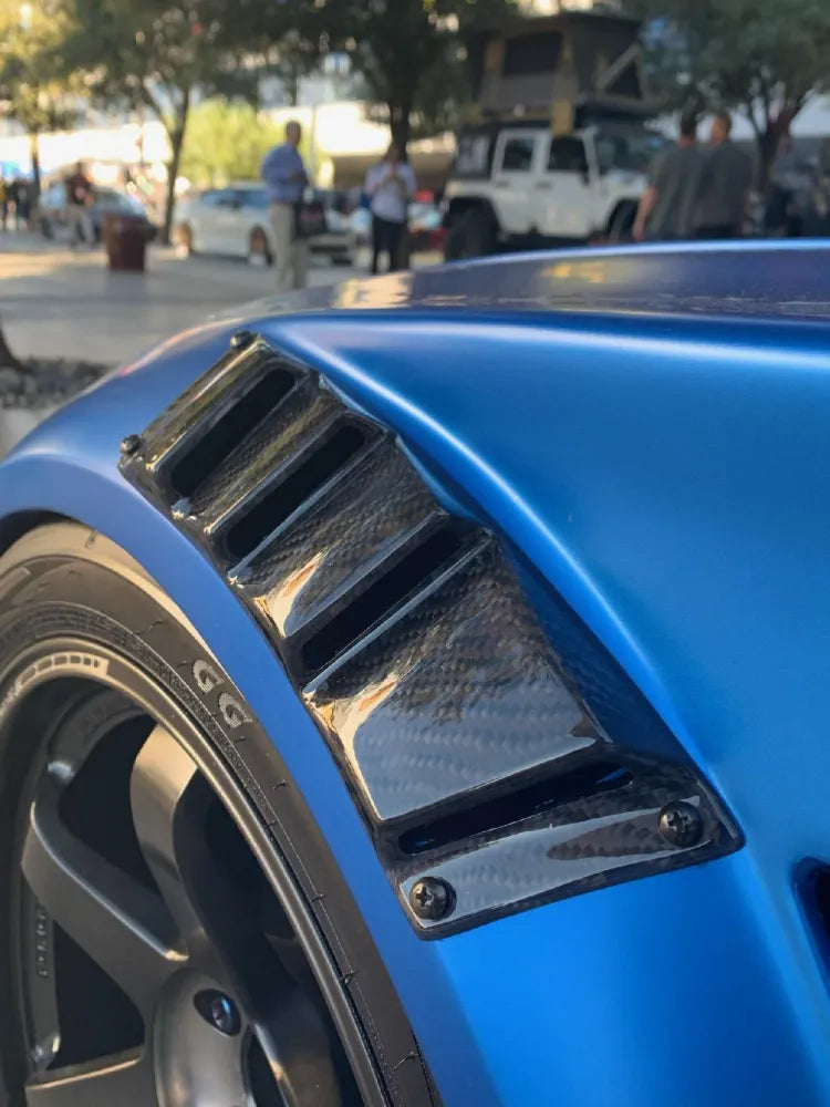TCP Magic | Front Fender Duct Type TT Full Carbon Fiber For Mazda RX7 (FD3S)