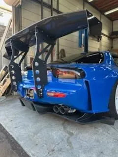 TCP Magic | G-FACE Rear Diffuser FRP For Mazda RX7 (FD3S)
