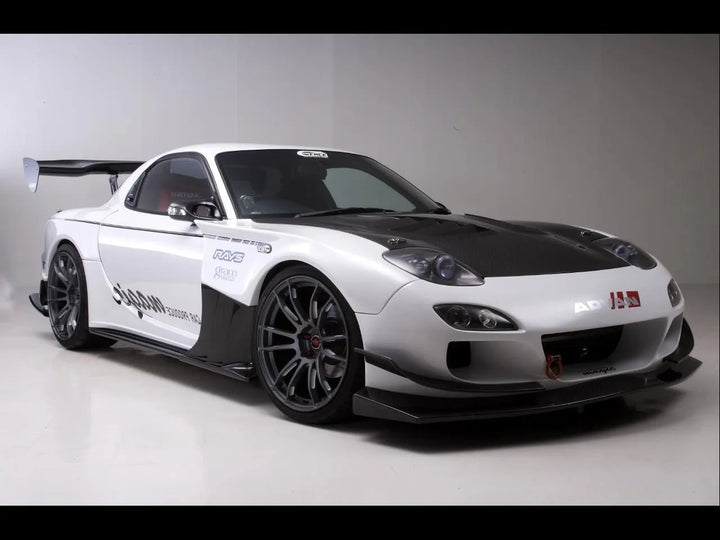 TCP Magic | G-FACE Carbon Fiber/FRP Hood For Mazda RX7 (FD3S)