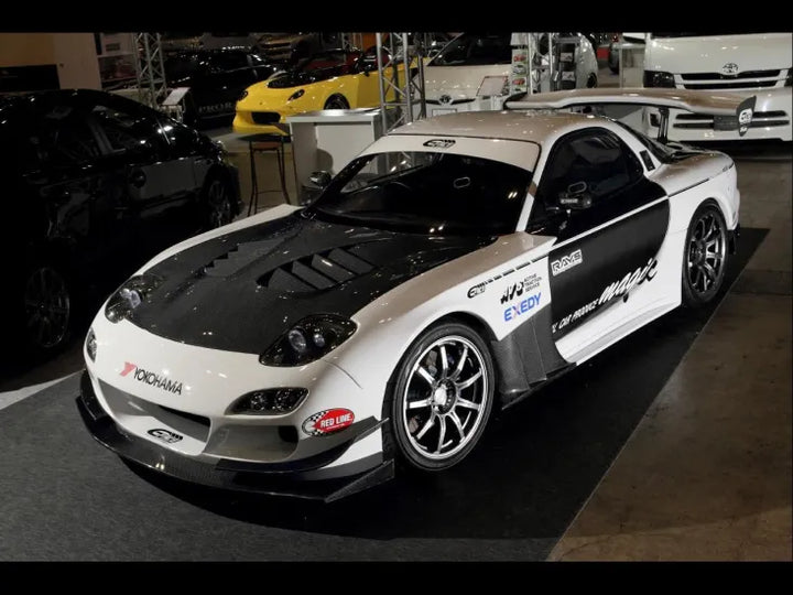 TCP Magic | Lightweight Carbon Fiber/FRP Doors For Mazda RX7 (FD3S)