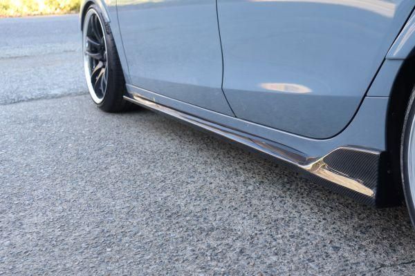 Garage Vary | Side Skirts - Twill Weave Carbon Fiber for Honda Civic FL1 / FL4