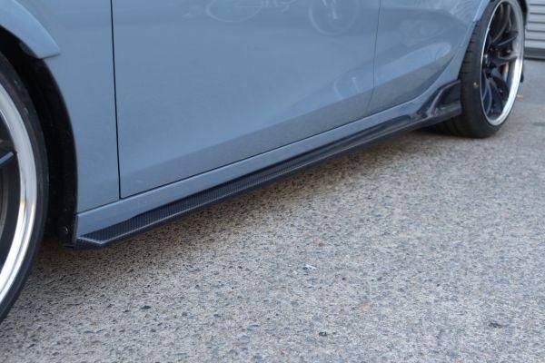 Garage Vary | Side Skirts - Twill Weave Carbon Fiber for Honda Civic FL1 / FL4