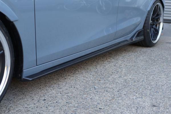 Garage Vary | Side Skirts - Twill Weave Carbon Fiber for Honda Civic FL1 / FL4
