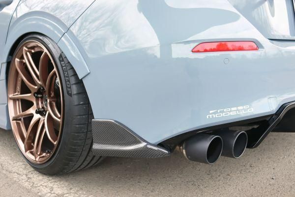 Garage Vary | Rear Side Diffusers - Twill Weave Carbon Fiber for Honda Civic FL1 / FL4