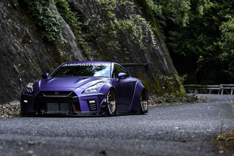 AIMGAIN GT WIDE BODY KIT FOR 2009-16 NISSAN GT-R [R35] TYPE 2