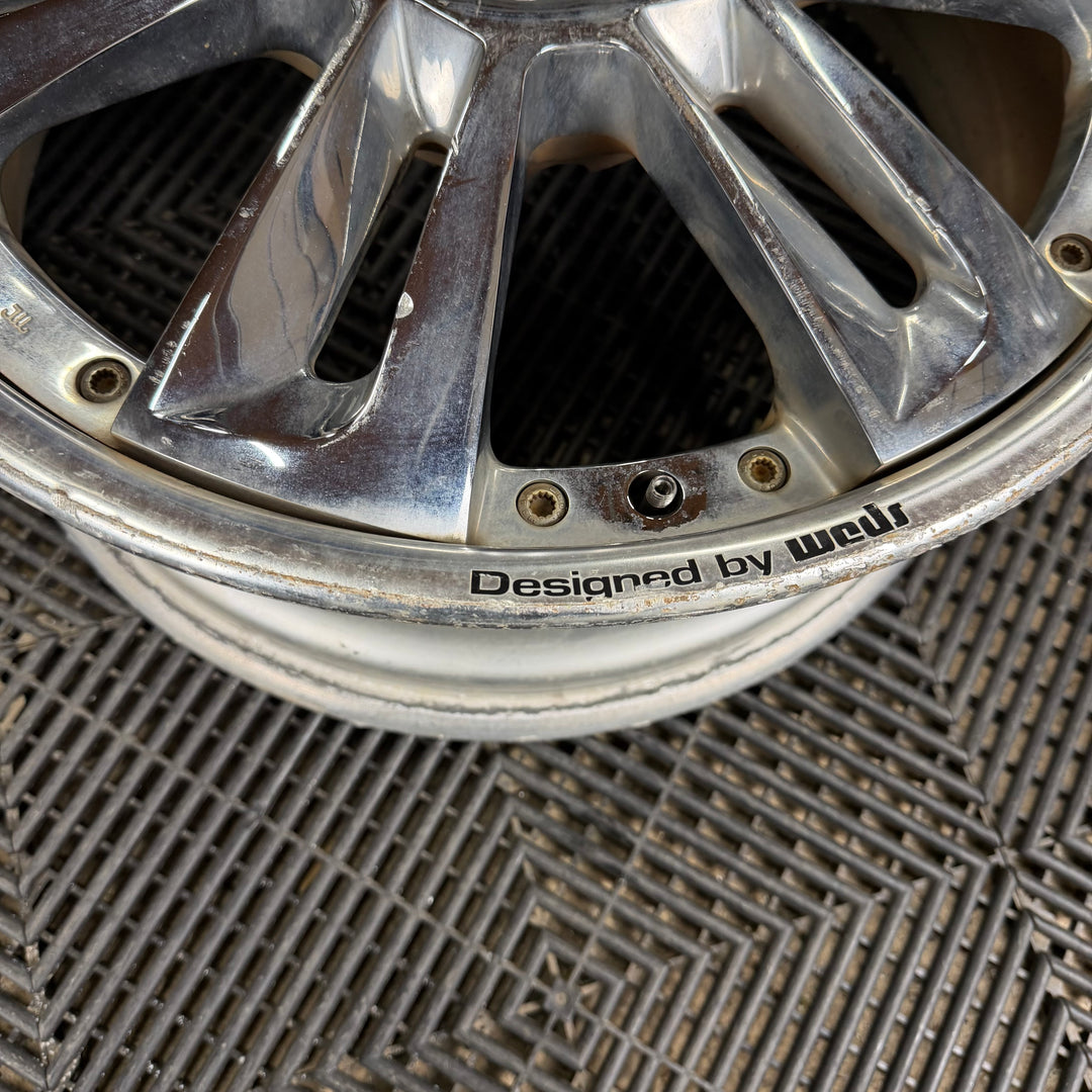 Weds Kranze Glossa PAIR (2) | 5x114.3 | 18x7.5+45
