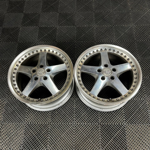 Work Equip 05  PAIR (2) 5x114.3  18x8 +47