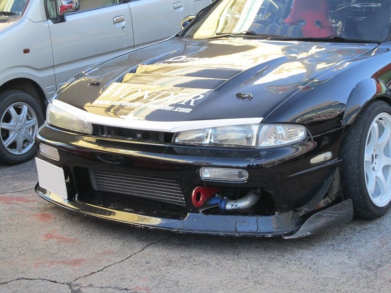 Car Modify Wonder Hood Lip for Nissan Silvia 240sx S14 Zenki CMW