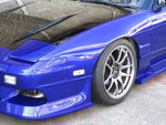 Car Modify Wonder SD Glare Front Fenders +30mm for Nissan 180sx / 240sx S13 Pop-up Front CMW