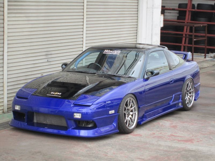 Car Modify Wonder Shadow Hood for Nissan 180sx 240sx S13 Hatch CMW