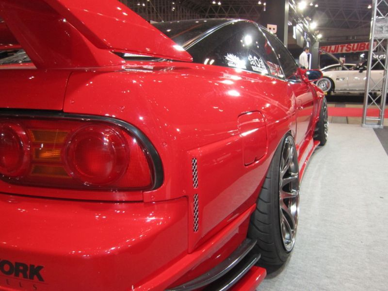 Car Modify Wonder Glare Rear Over Fenders +50mm for Nissan 180sx