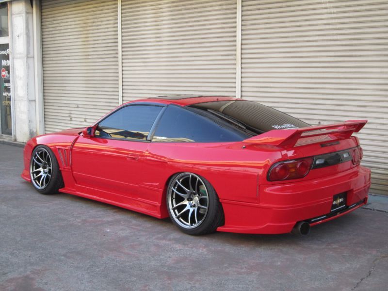 Car Modify Wonder Glare Front Fenders +30mm for Nissan 180sx / 240sx S13 Pop-up Front CMW