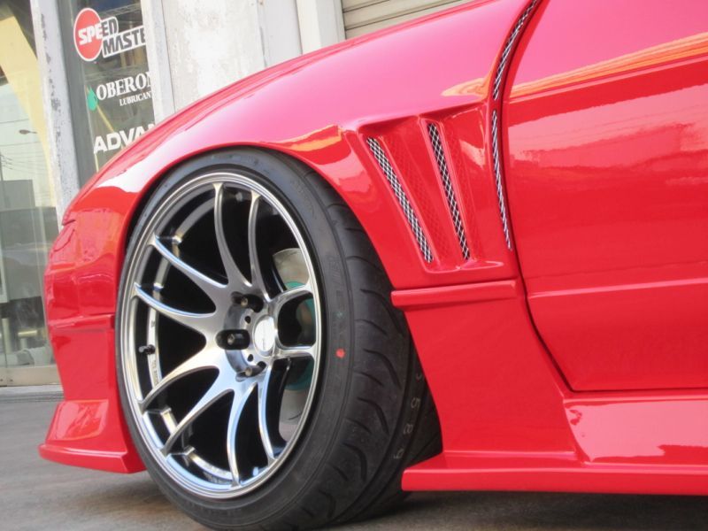 Car Modify Wonder Glare Front Fenders +30mm for Nissan 180sx / 240sx S13 Pop-up Front CMW