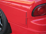 Car Modify Wonder Glare Rear Over Fenders +30mm for Nissan 180sx / 240sx S13 Hatch CMW