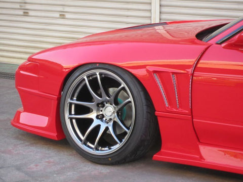 Car Modify Wonder Glare Front Fenders +30mm for Nissan 180sx / 240sx S13 Pop-up Front CMW