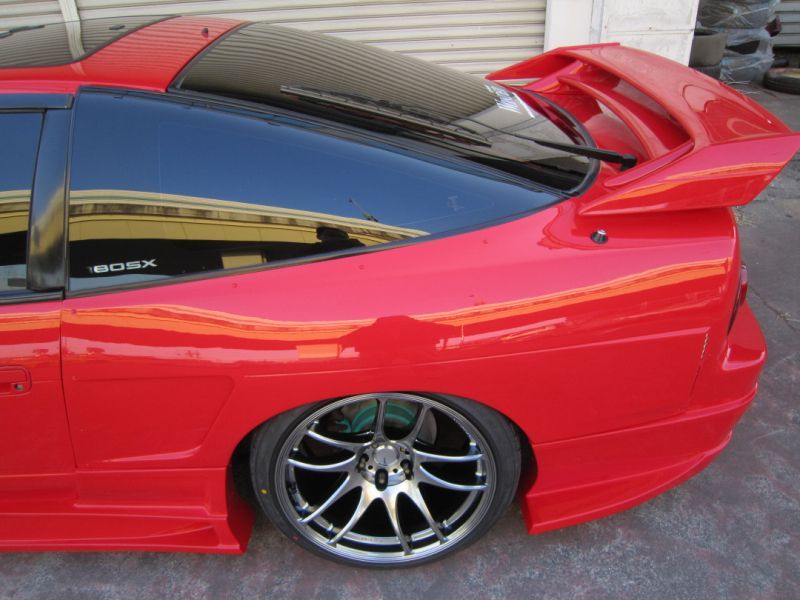 Car Modify Wonder Glare Rear Over Fenders +30mm for Nissan 180sx / 240sx S13 Hatch CMW