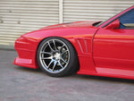 Car Modify Wonder Glare Front Fenders +30mm for Nissan 180sx / 240sx S13 Pop-up Front CMW