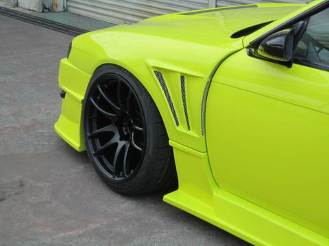 Car Modify Wonder Glare Front Fenders +30mm for Nissan 240sx S14 Kouki CMW